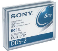 Sony Data Cart DGD120 4GB 120m DDS2 1pk (DGD120N)